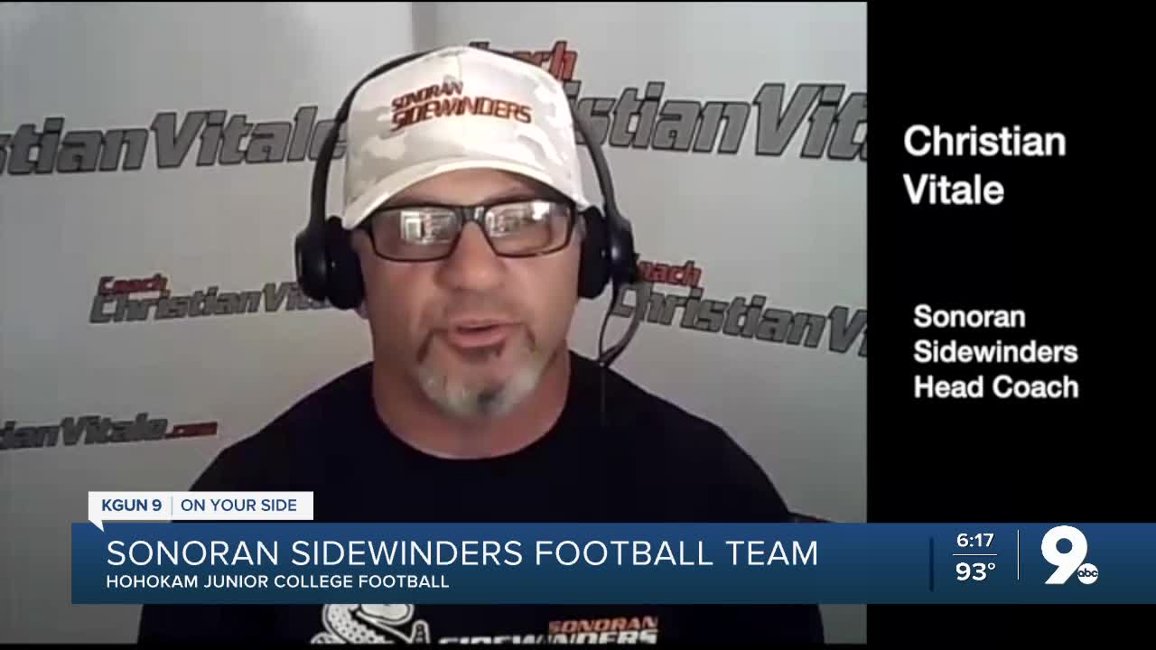 Christian Vitale set to lead Sonoran Sidewinders