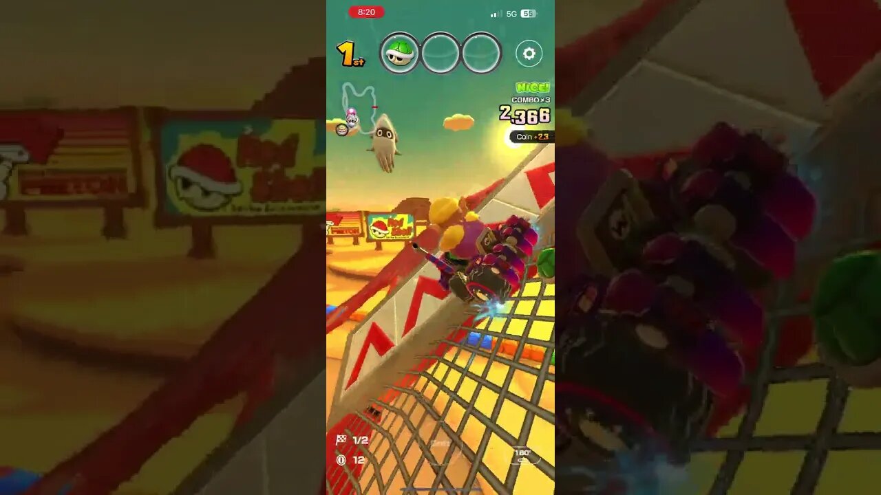 Mario Kart Tour - Today’s Challenge Gameplay (Pipe Tour Day 9)