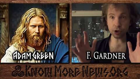 Conspiracy Horror Author, From Catholic to Buddhist | Know More News w. Adam Green feat. F. Gardner