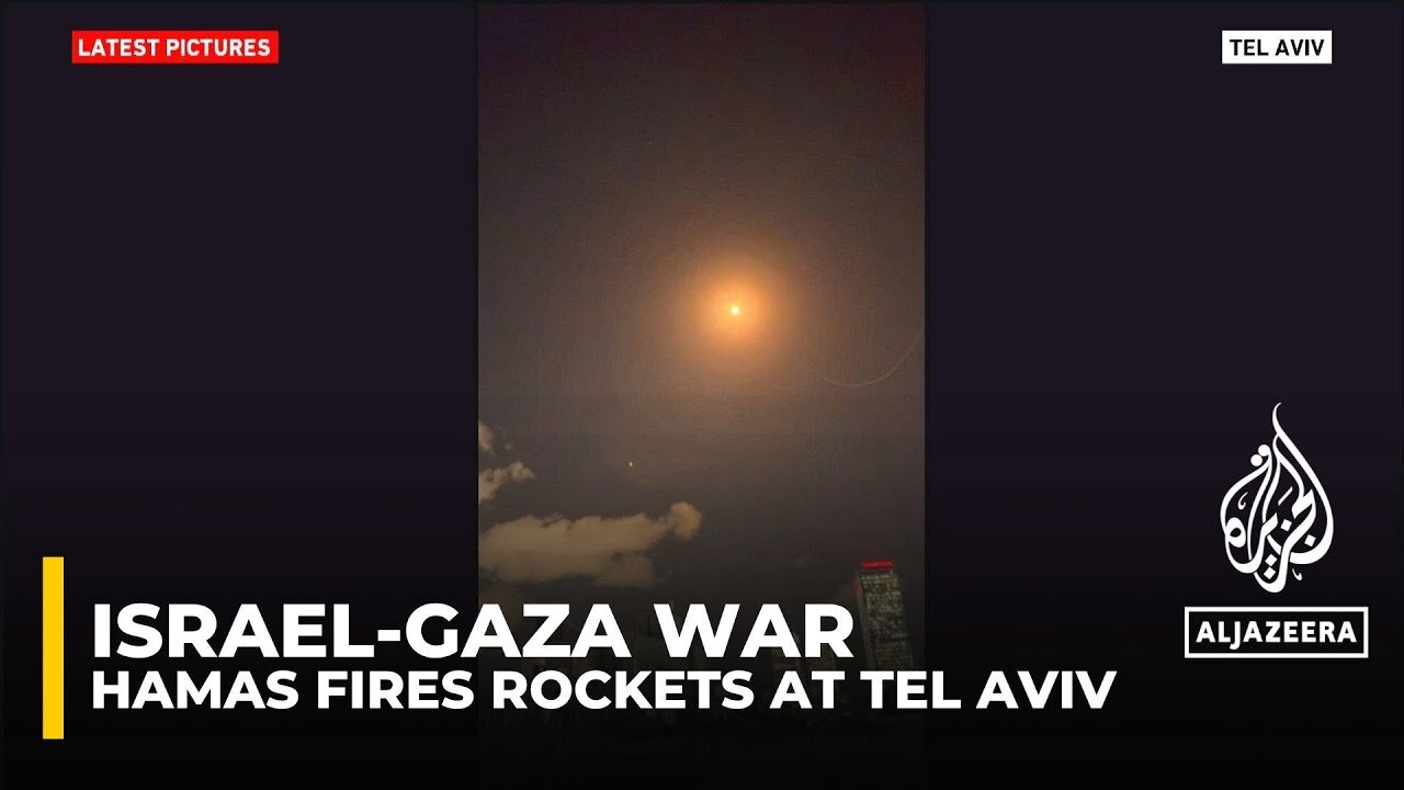 Hamas armed wing claims latest rocket firings towards Tel Aviv