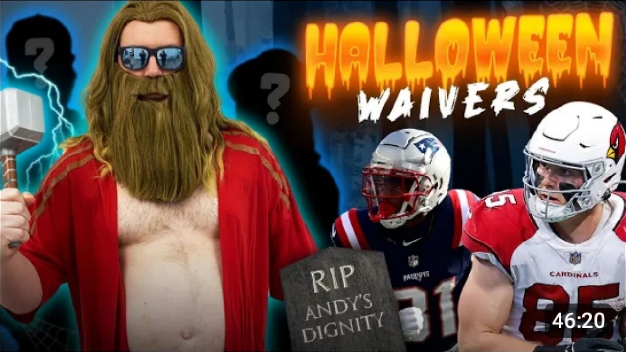 Halloween Show + Week 9 Waivers! | Fantasy Football 2023