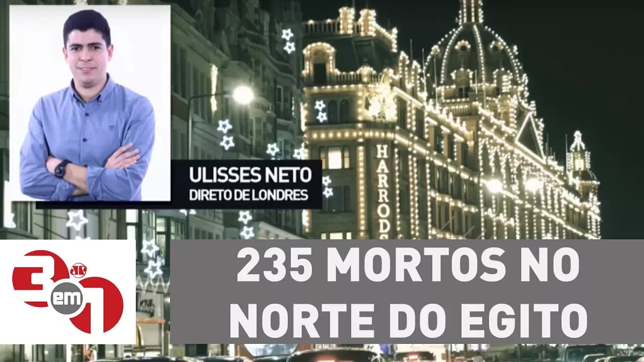 Ataque contra mesquita deixa pelo menos 235 mortos no norte do Egito