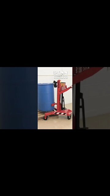 This is much better than lifting barrels yourself