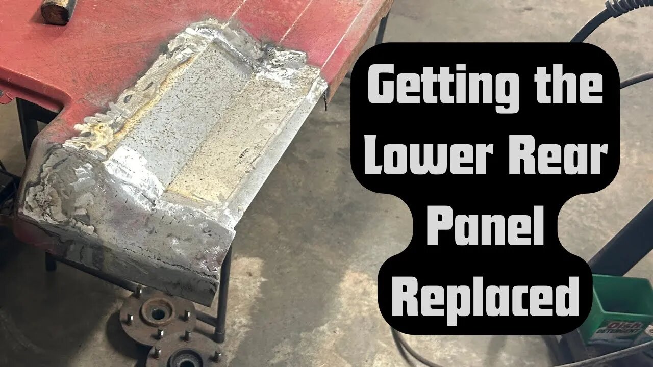 Getting the lower rear bed panel replaced on my bullnose Ford