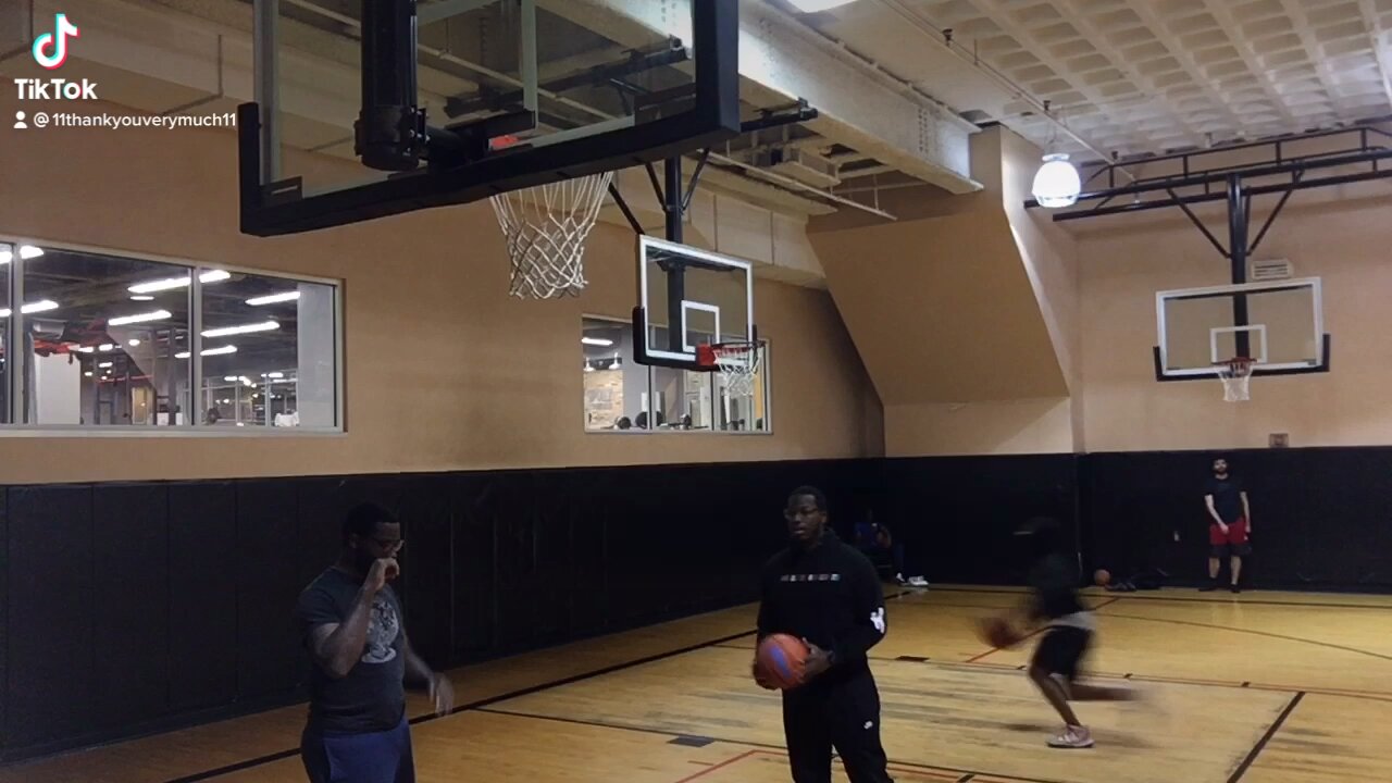 Goal to jump higher than the rim