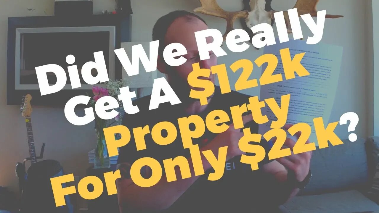 How To Get A $122k Property for Only $22k! (TRY THIS AT HOME!)