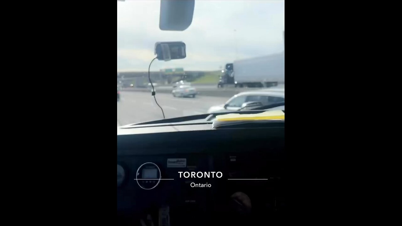 Reversing On Highway 401