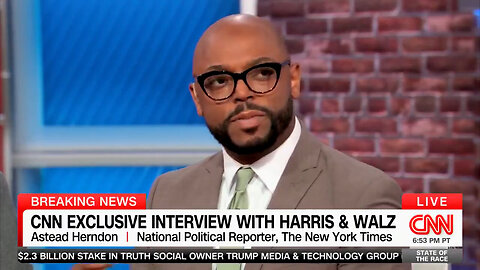 CNN Panelist Astead Herndon: 'I Don't Think There's A Policy Separation They've Created With Biden'