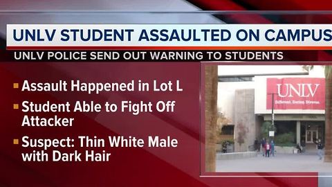 UNLV police increasing patrols after assault on campus