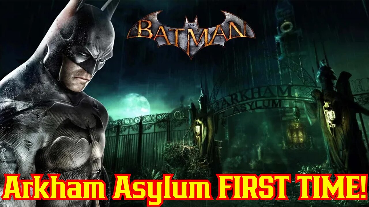 🔴LIVE First Playthrough Batman Arkham Asylum! Happy Thanksgiving! Late Night Gaming w/ Common Nerd