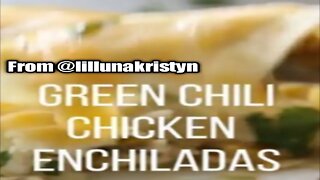 THE BEST baked green chili chicken cheese enchiladas recipe | @lillunakristyn on IG 🐔🇺🇸 #enchiladas