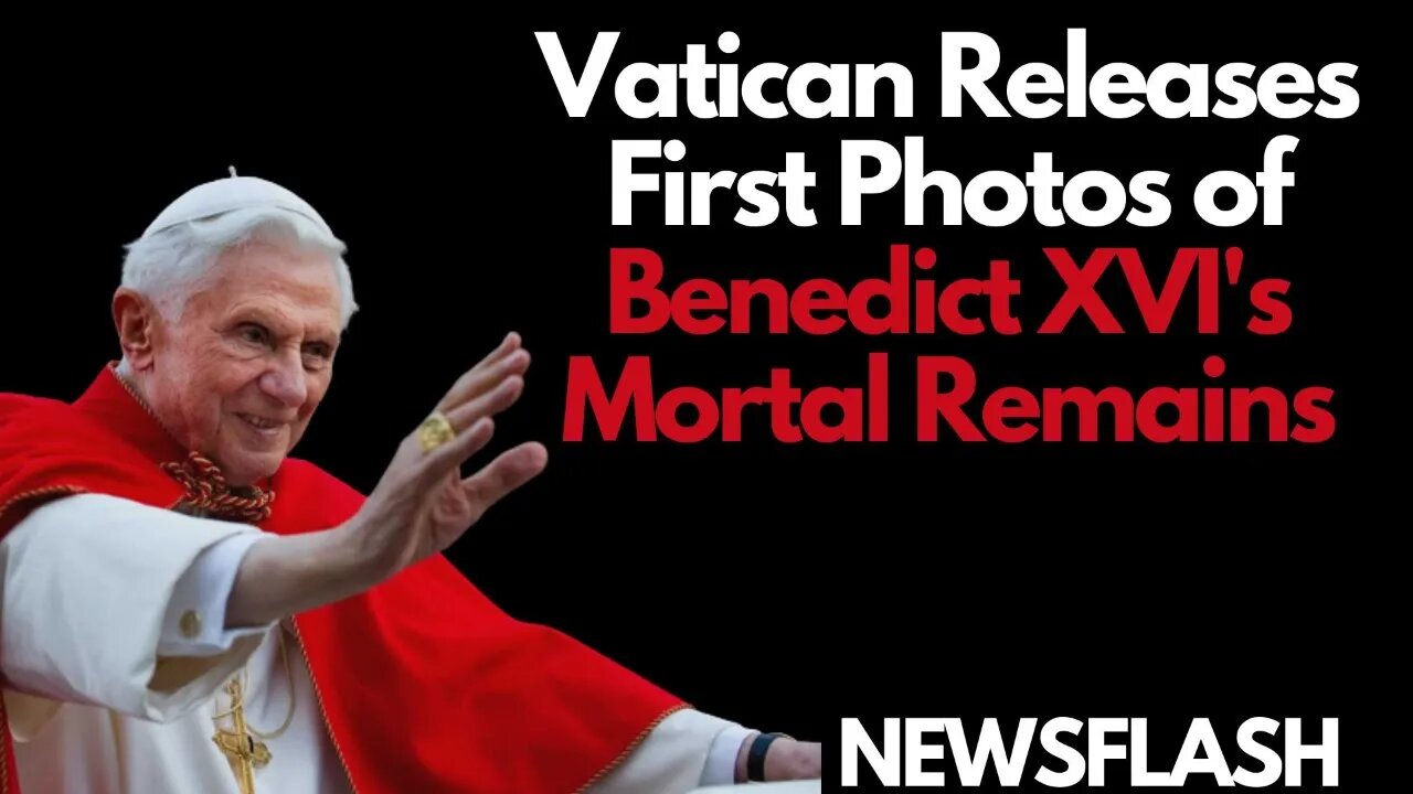 Vatican Releases First Photos of Benedict XVI's Mortal Remains