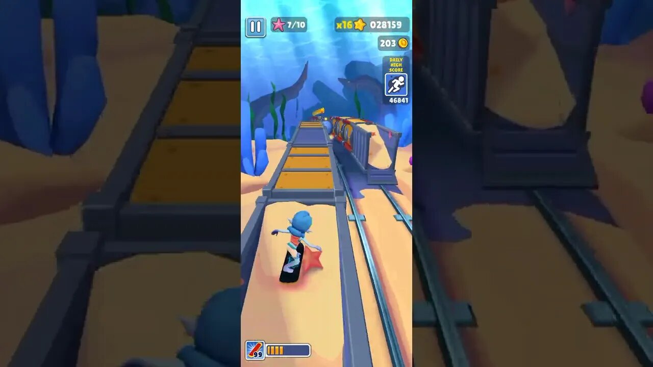 PLAY SUBWAY SURFACE USE SKATEBOARD