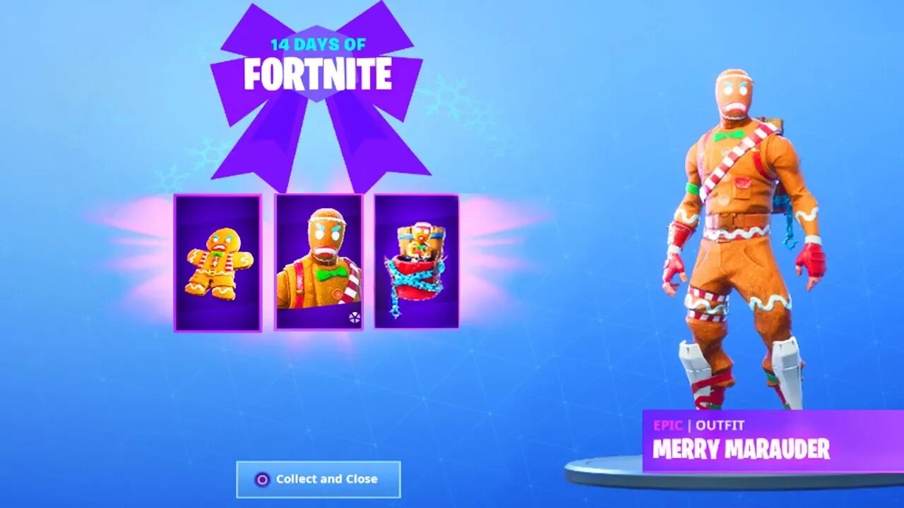 The New FREE CHRISTMAS GIFTS in Fortnite..