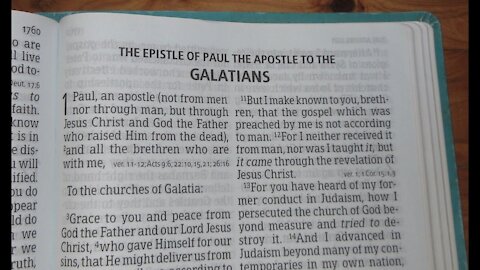 Galatians 3:6-10 (Only Those Who Are of Faith Are Sons of Abraham)