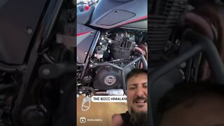 Nova Himalayan 822cc, é isso mesmo? #shorts