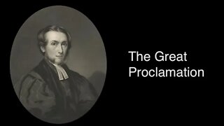 The Great Proclamation – Alexander Maclaren