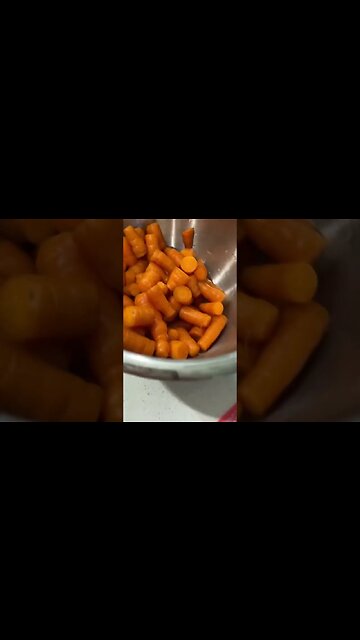 Carrot harvest from the garden, heading to the freezer 🥕