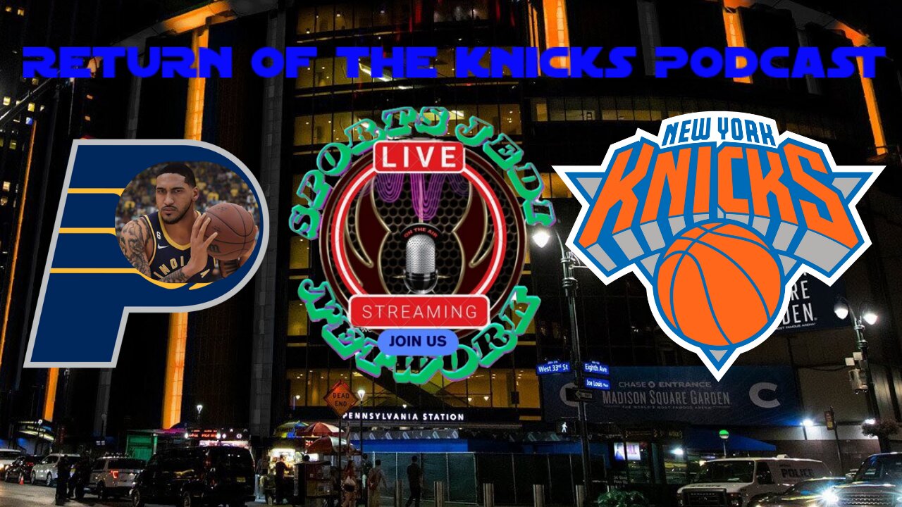 🏀 Obi Toppin's Glorious Return To M.S.G In The Indiana Pacers Vs NY Knicks NBA Watch Along