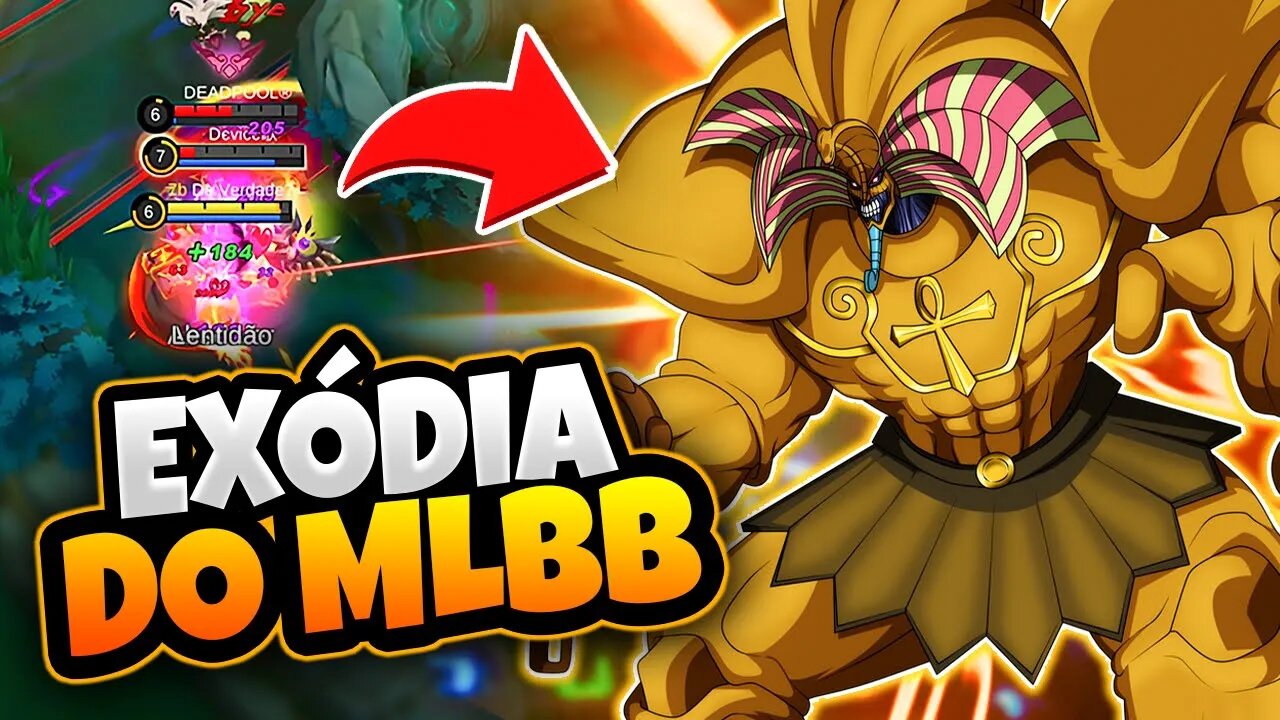 ESSE COMBO NUNCA FICA FRACO! MONTAMOS UM EXÓDIA | MOBILE LEGENDS