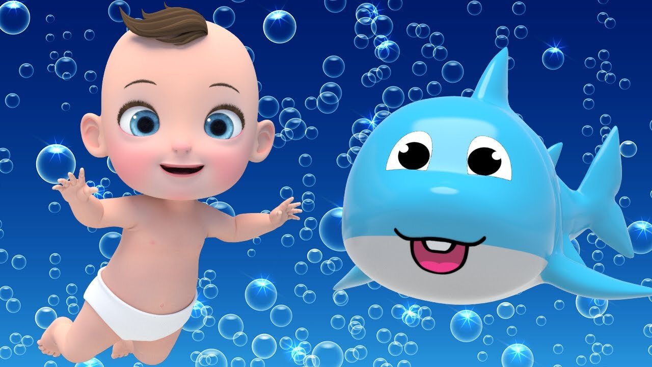 Baby Shark Cartoon Poem 2024 - New Nursery Rhyme Song 2024 - Cartoons for Babies - English Poems