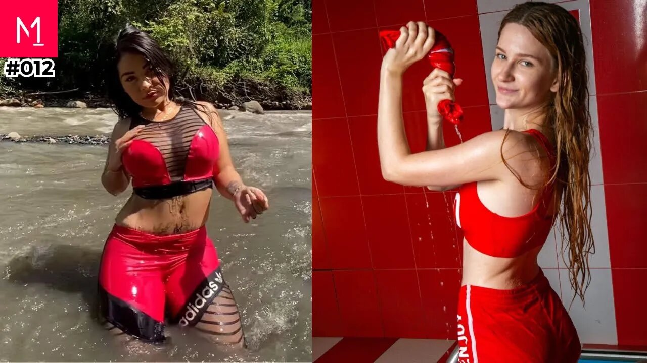 Wetlook - Wet t shirt and Wet Clothes Compilation #012