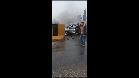 Car bomb at the Syria and turkey border