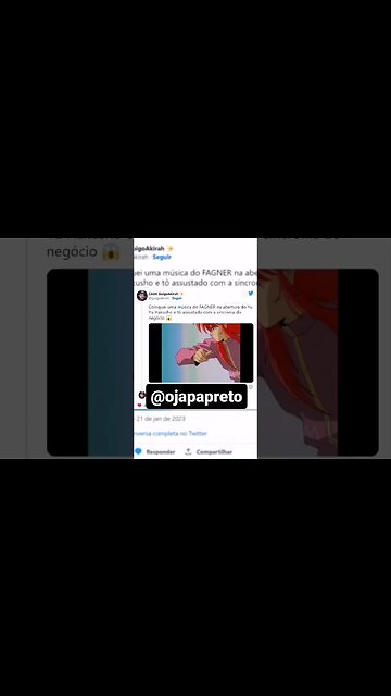 Sucesso total 👏 #ojapapreto #yuyuhakusho #yuyu20