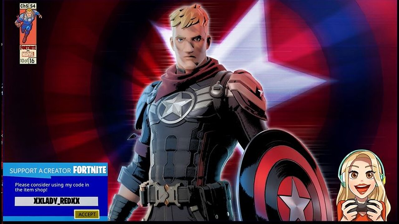 Stealth Captain Jones (Marvel Series)-Fortnite