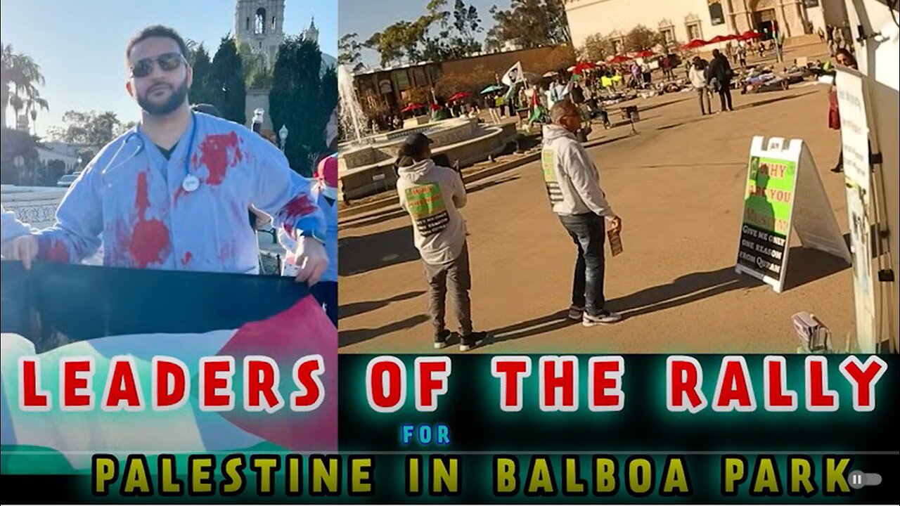 Meet the Leaders of the Palestine Rally