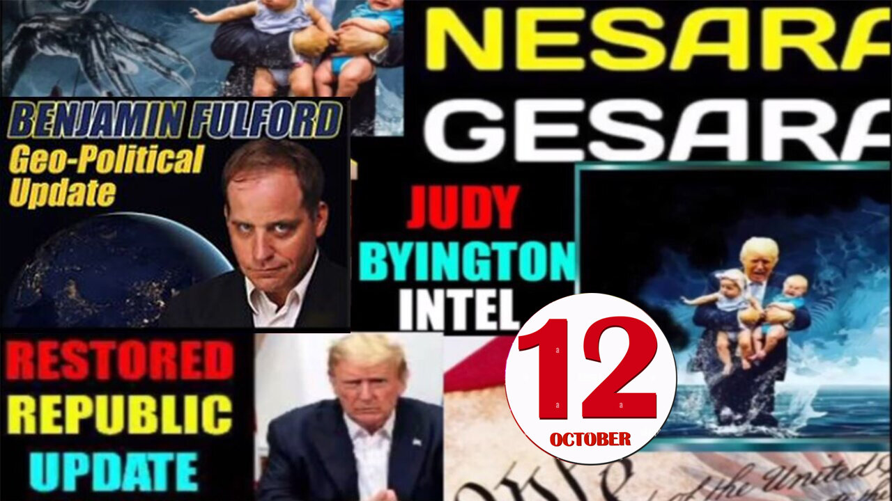 Judy Byington. Restored Republic via a GCR 10.12.24 > Benjamin Fulford Great - Trump Return