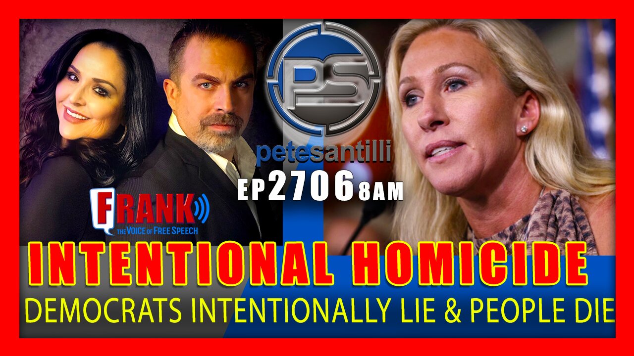 EP 2706-8AM THEY LIE & AMERICANS DIE! LEFT WING MEDIA & POLITICIANS "INCITING MASS MURDER"