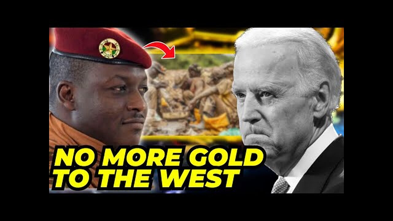 Ibrahim Traore Suspends Gold Exports To The West...He Prefers This Instead.