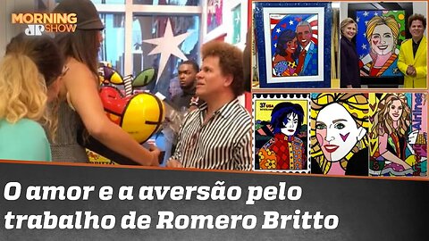 POLÊMICA: “O que Romero Britto faz nada tem a ver com arte”