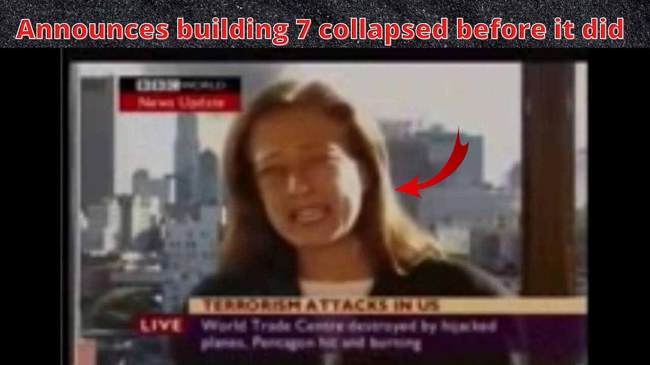 BBC News Lady Announces building 7 collapsed 23 minutes Before It Did