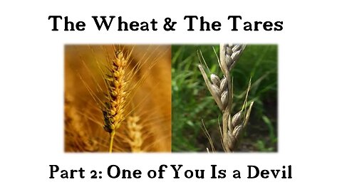 The Wheat & The Tares| Part 2: One of You Is a Devil