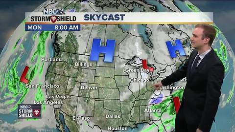 Gino Recchia NBC26 Storm Shield Weather Forecast