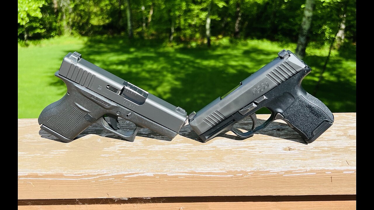 Glock 43 9mm VS Sig P365 9mm Review🔥