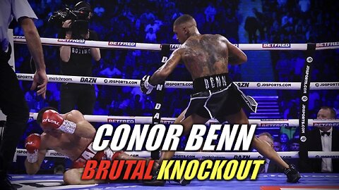 Conor Benn BRUTAL KNOCKOUT of Chris Van Heerden