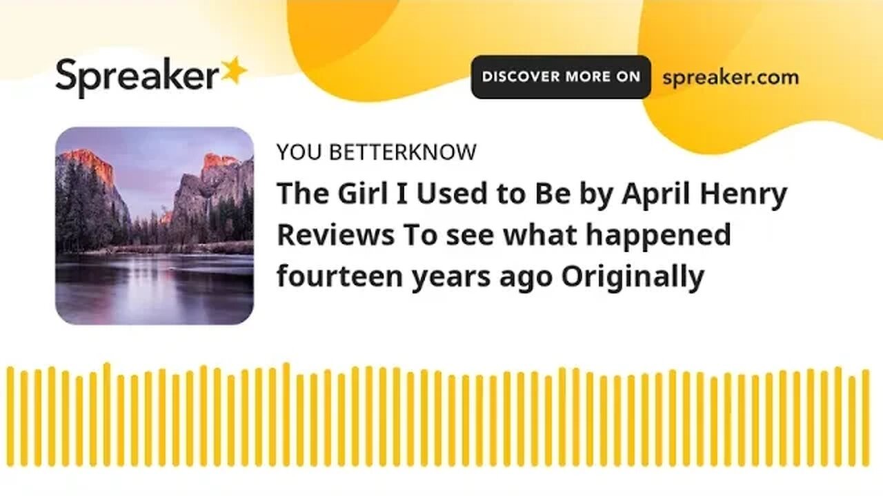 The Girl I Used to Be by April Henry Reviews To see what happened fourteen years ago Originally