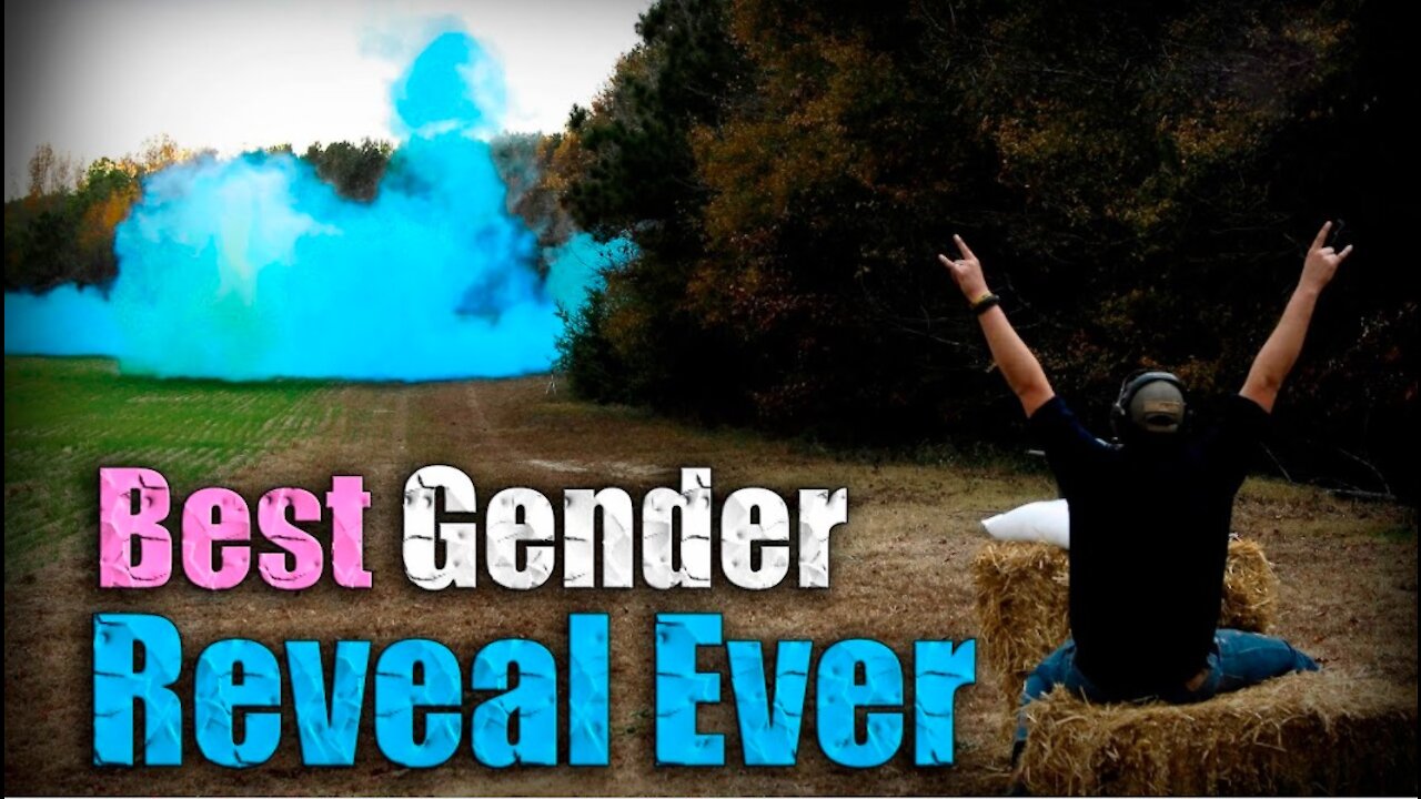 Best Baby Gender Reveal Ever / Tannerite Explosion!