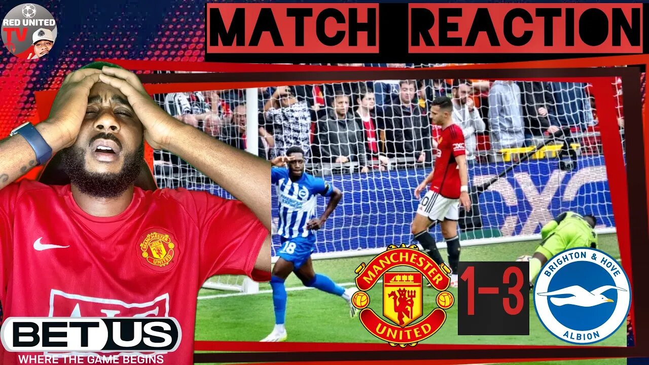 NOT GOOD ENOUGH! Man United 1-3 Brighton FAN REACTION | Premier League - Ivorian Spice Reacts
