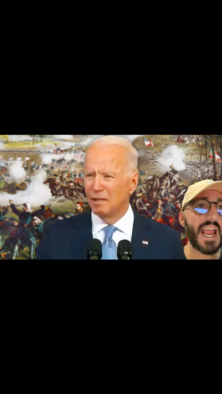 Biden compared voter ID laws to the Civil War and I have thoughts