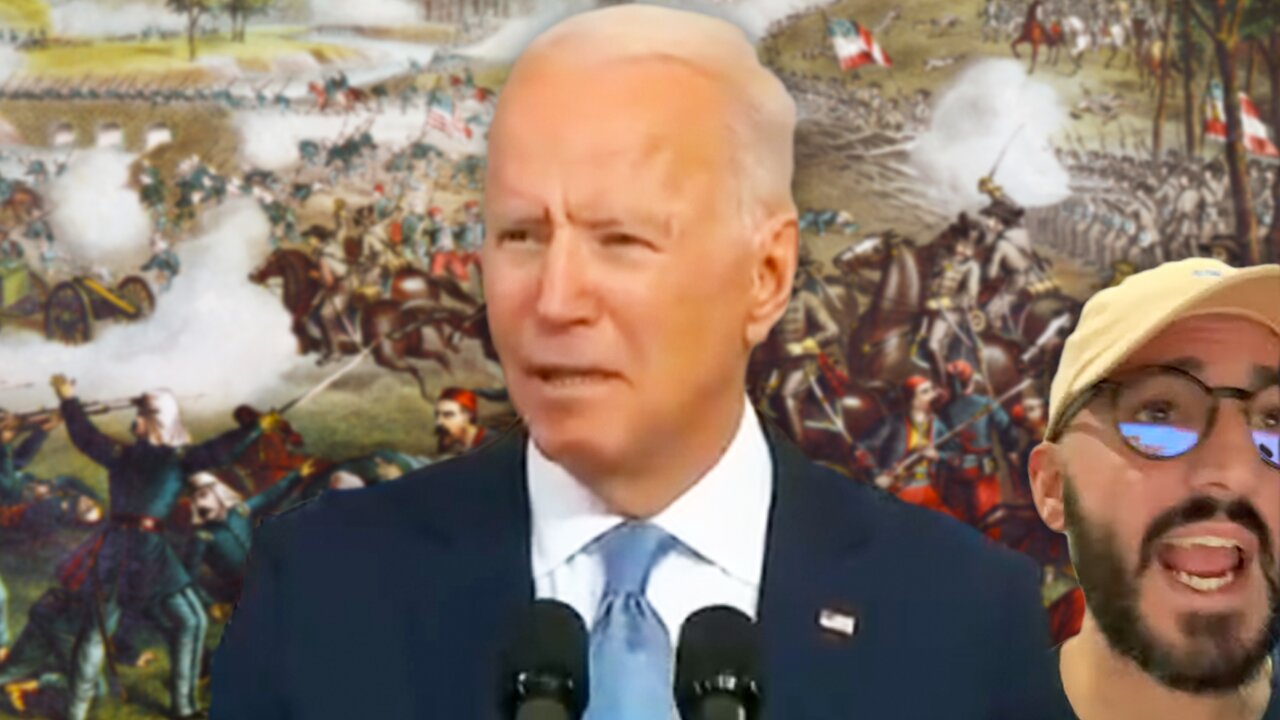 Biden compared voter ID laws to the Civil War and I have thoughts