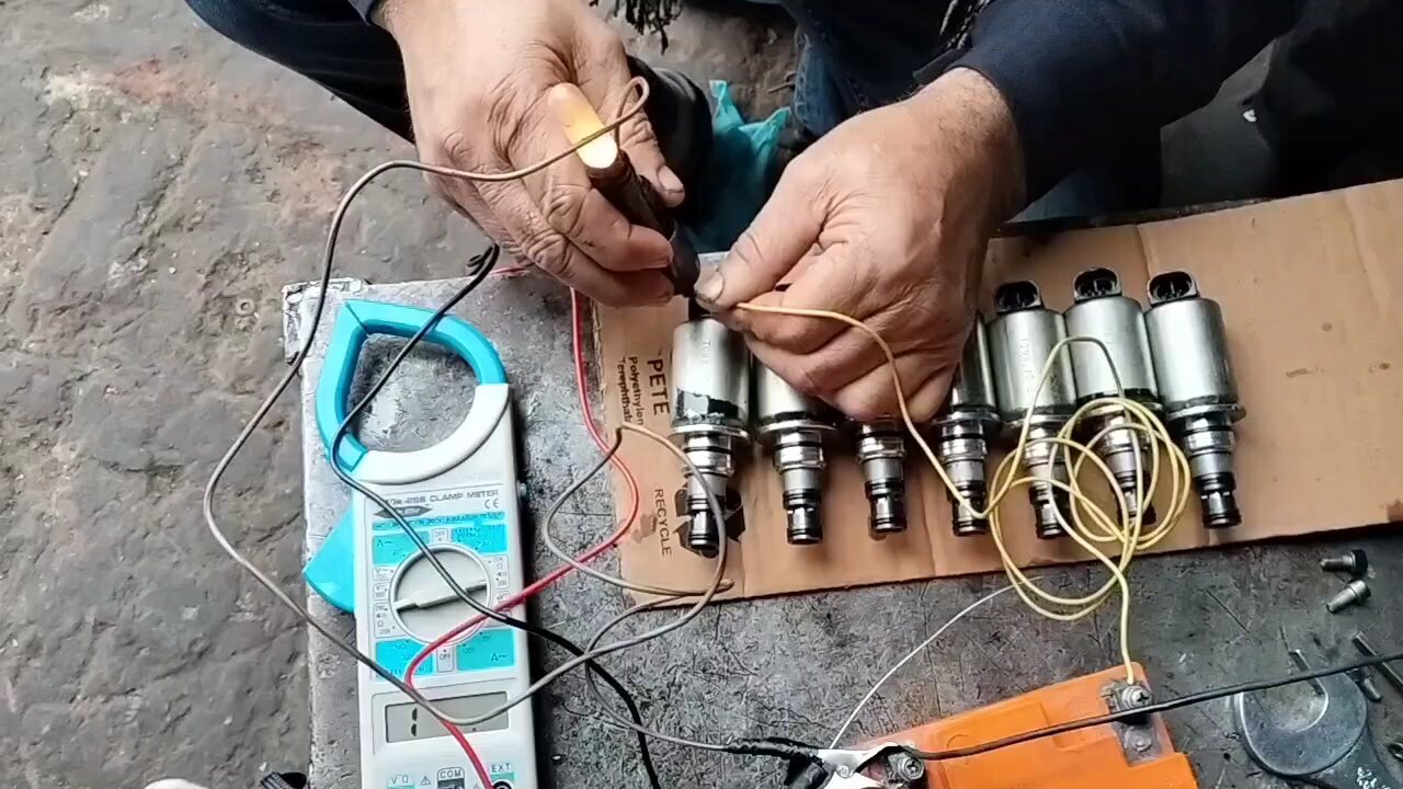 Solenoid Testing Process