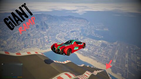 GTA V : MEGA BUMPY RAMP CHALLANGE II