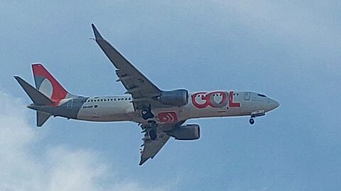 Boeing 737 MAX 8 PS-GRB coming from Salvador to Fortaleza