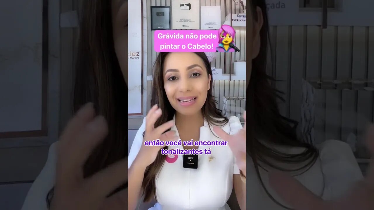 Grávida não pode pintar o cabelo?
