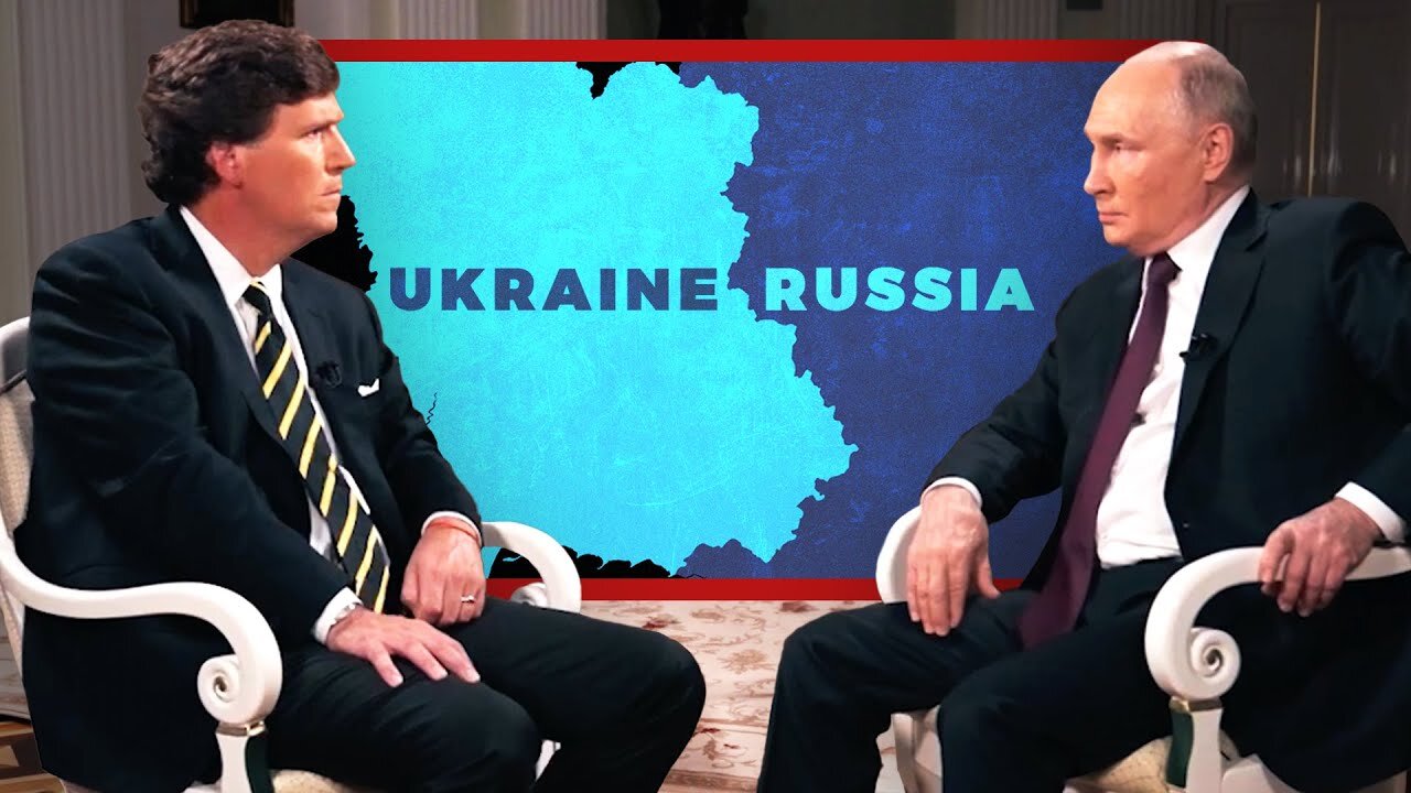 🔥Tucker Carlson interviews Vladimir Putin in Moscow, Russia - February 6th, 2024