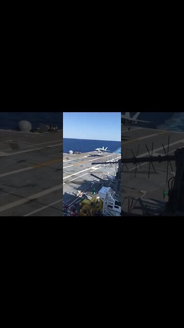 Fastest #F35 Fighter Jet Landing On Aircraft Carrier #Aviation #AeroArduino